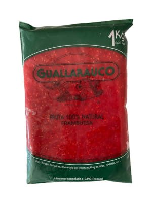 Pulpa de fruta frambuesa guallarauco 1kl