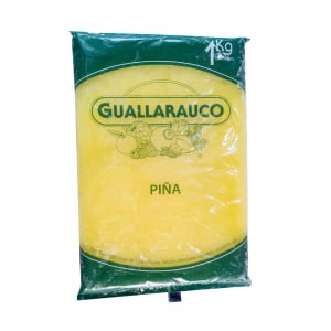 pulpa de fruta piña guallarauco 1kg