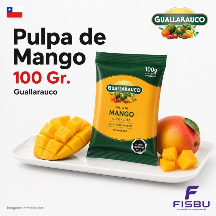 Pulpa de mango guallarauco de 100gr