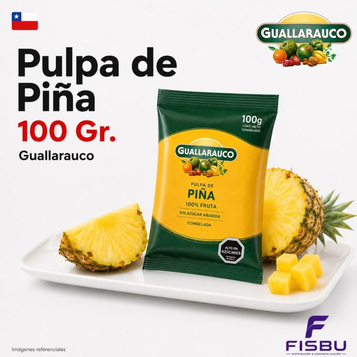 PULPA DE PIÑA GUALLARAUCO DE 100GR