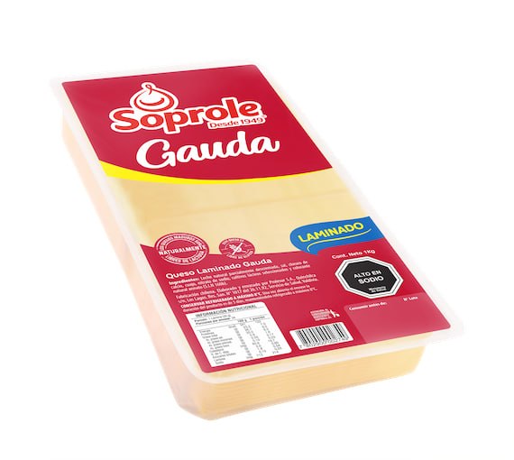 Queso Gauda 1 KG. Soprole
