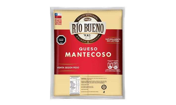 Queso Mantecoso Laminado rio bueno