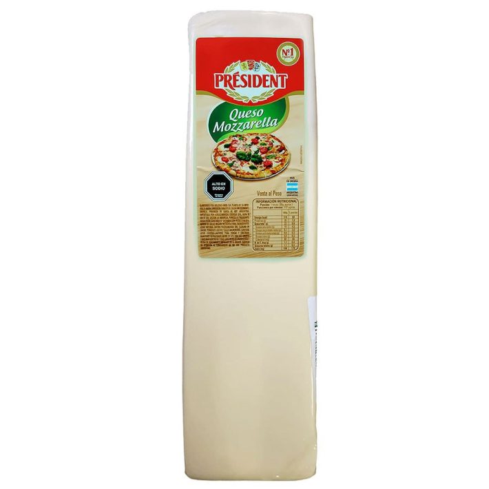 Queso Mozarella 1 Kg. President