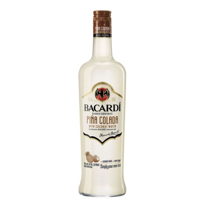 RON BACARDI CLASSIC PIÑA COLADA 750CC 15°