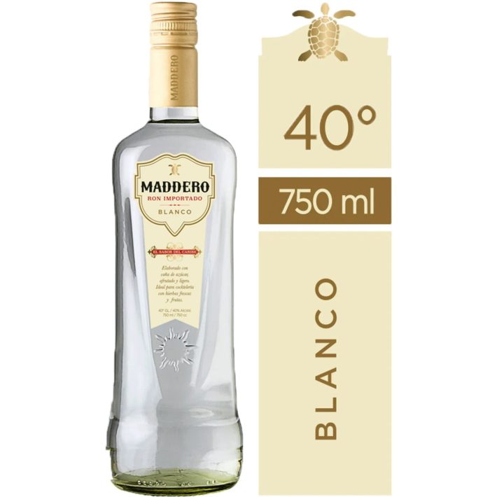 RON MADDERO BLANCO 750CC 40°