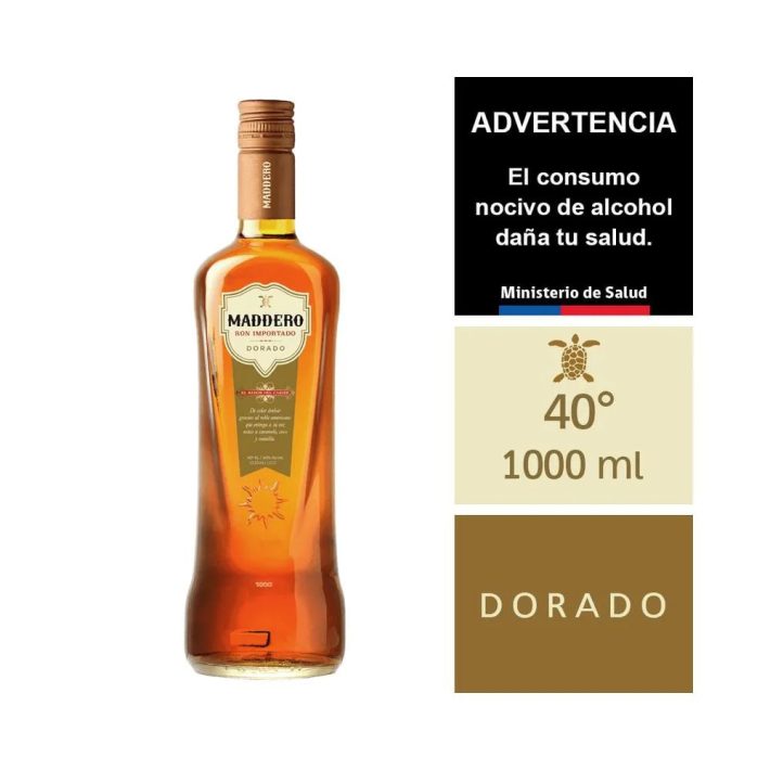 RON MADDERO DORADO 750 CC 40°
