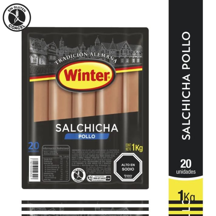 Salchicha Winter Pollo