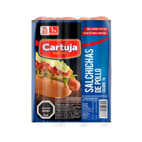 Salchichas Cartuja de 1 kg