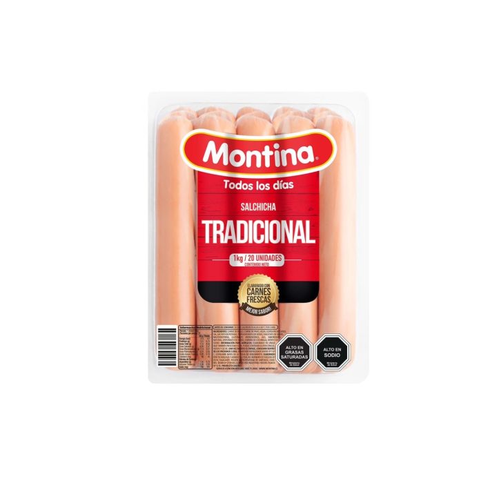 Salchichas Montina Tradicional