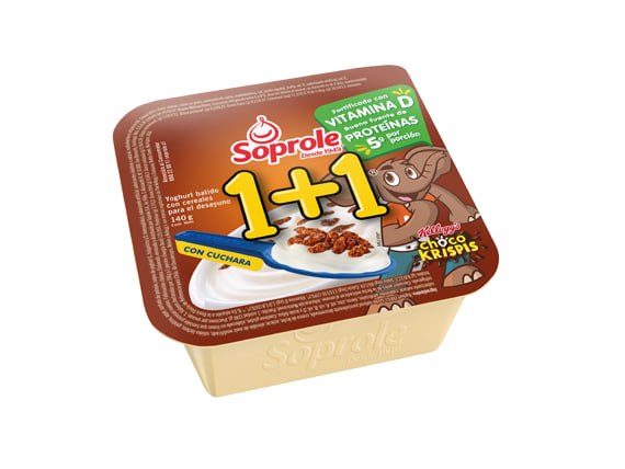 SOPROLE 1+1 CHOCO CRISPY