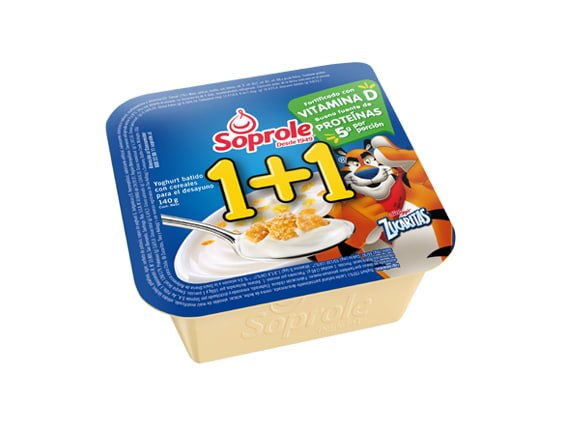 SOPROLE 1+1 ZUCARITAS