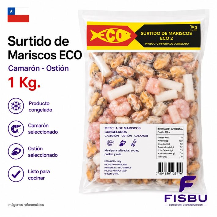 Surtido Camaron ECO Ostion