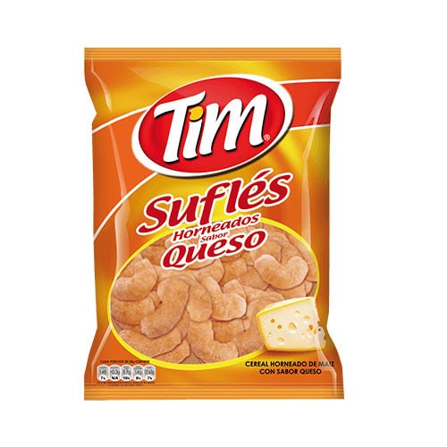 Tim Sufles Horneados Sabor Queso 200gr