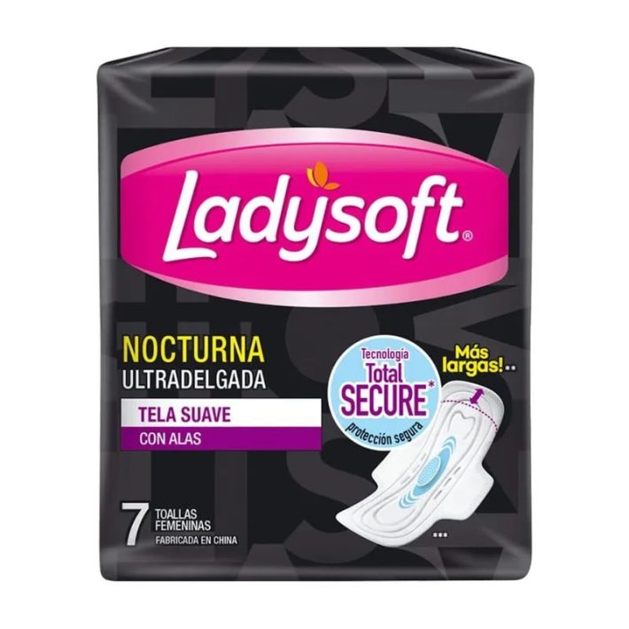 toalla higienica ladysoft nocturna ultradelgada 7 un