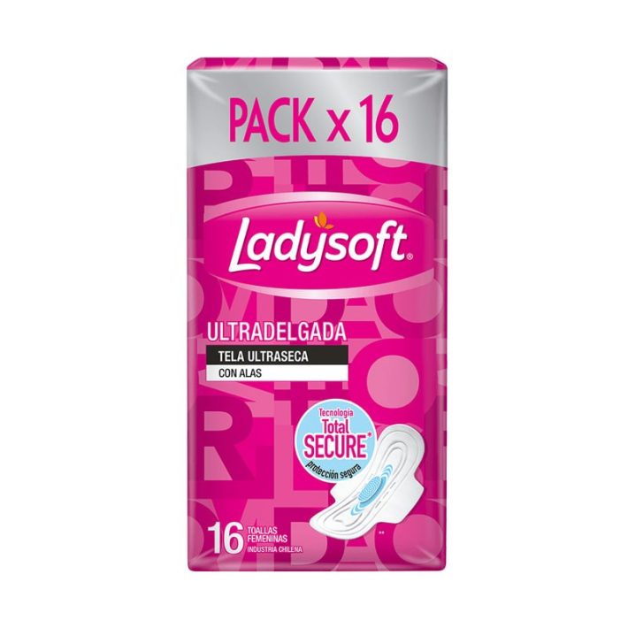 toalla higienica ladysoft x 16un