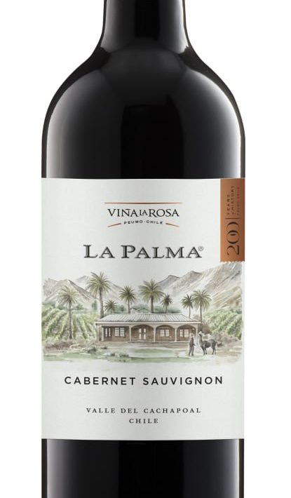 VINO VIÑA LA ROSA LA PALMA CABERNET SAUVIGNON 750ML 13.5°