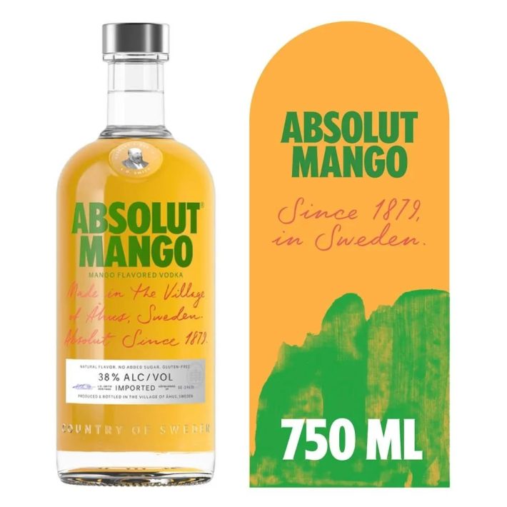 VODKA ABSOLUT MANGO 40° 750 CC