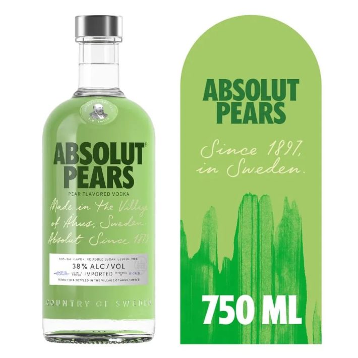 VODKA ABSOLUT PEARS 750 CC 40°