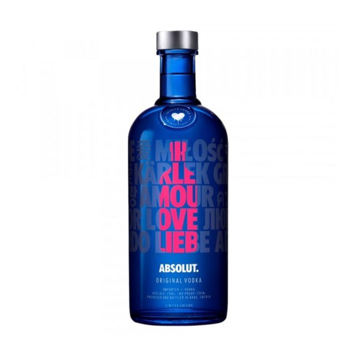 VODKA ABSOLUT SHARE OF LOVE 750cc 40°