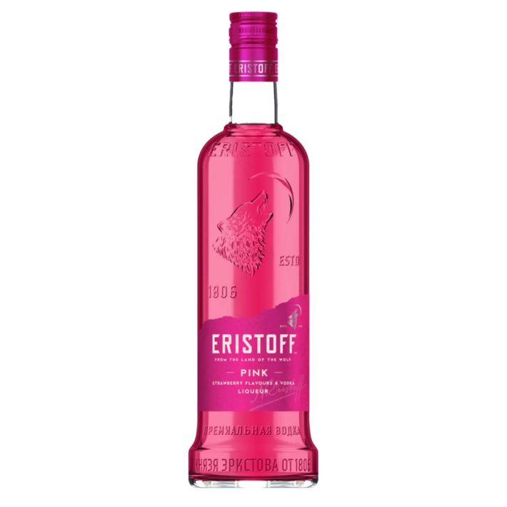VODKA ERISTOFF FRUTILLA PINK 700 CC 18°