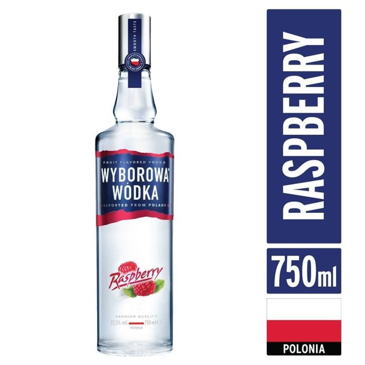 VODKA WYBOROWA RASPBERRY 750CC 40°