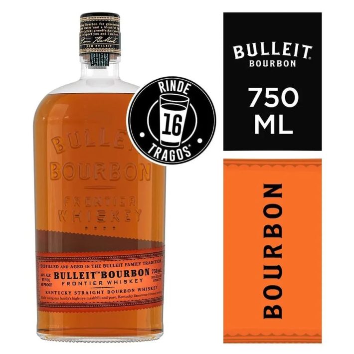 WHISKY BULLEIT BOURBON 750 CC. 40°