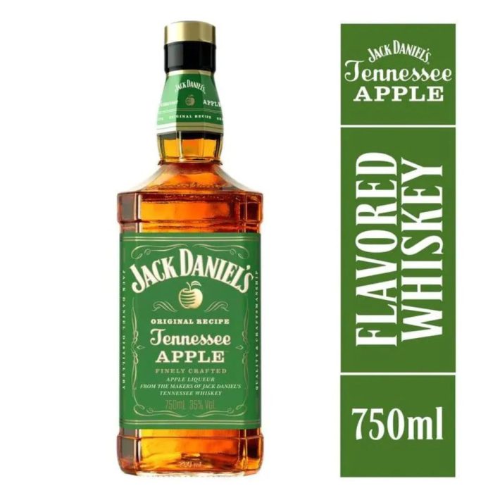 WHISKY JACK DANIELS APPLE 750 CC 35°