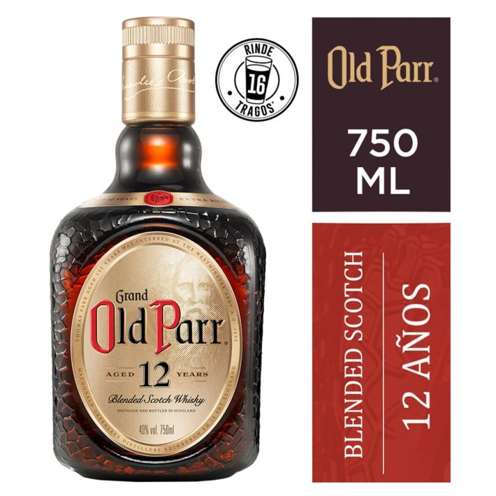 WHISKY OLD PARR 12 ANOS 750 CC. 40°