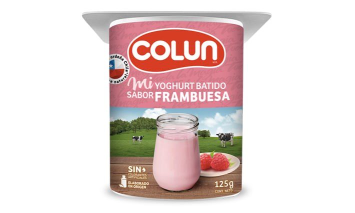 Yoghurt Frambuesa Colun